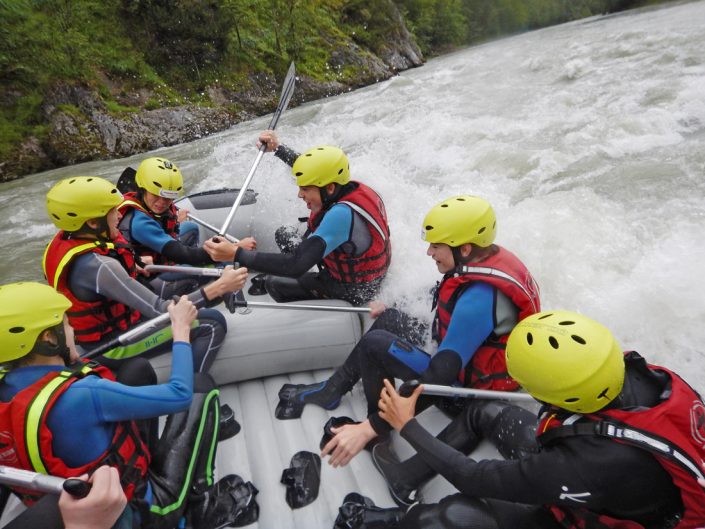 Rafting für Schulen Salzburg